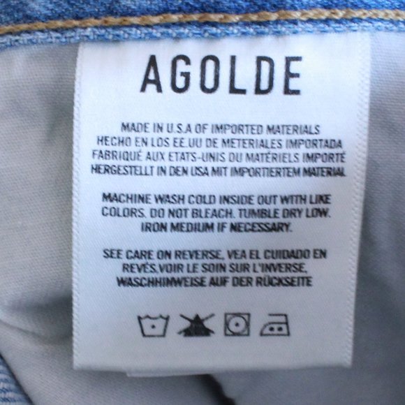 Agolde Cass Baggy Cargo Jeans In Tomorrow Size 28 - Picture 12 of 14